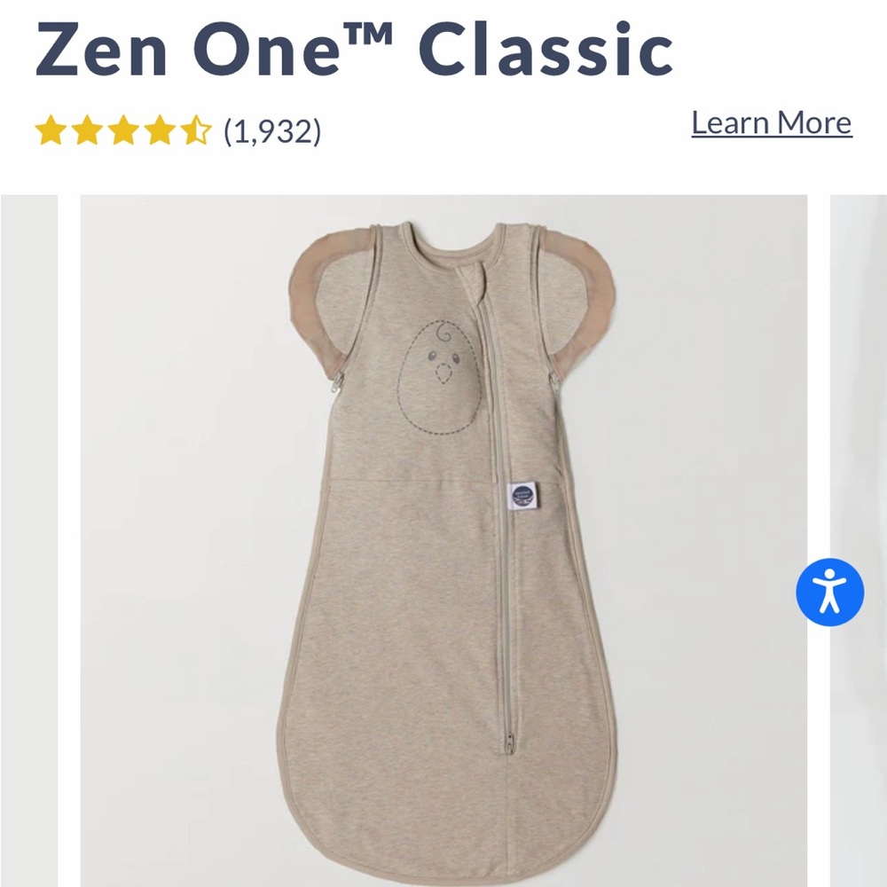 Nested Bean Swaddle